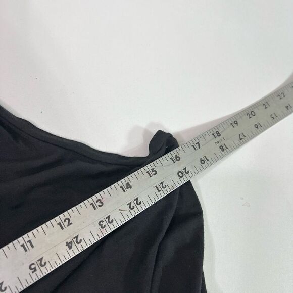 Black Feel The Piece by Terre Jacobs Romper Womens M/L  Sleeveless Jumpsuit - Picture 5 of 10